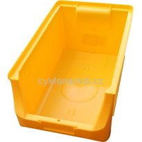 Box plastový, velikost 3, žlutý
