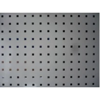 Panel perforovaný na zeď, 800x800 mm
