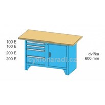 Stůl pracovní modulární 1500x700x880 mm