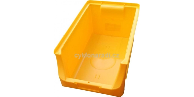 Box plastový, velikost 3, žlutý
