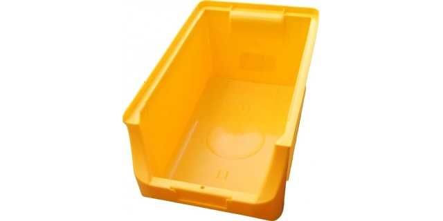 Box plastový, velikost 3, žlutý