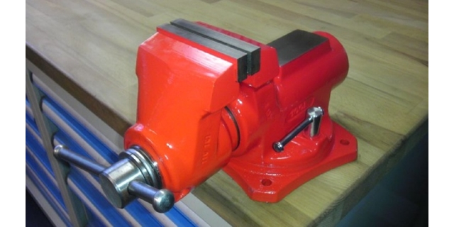 Svěrák YORK 125mm PDS červený