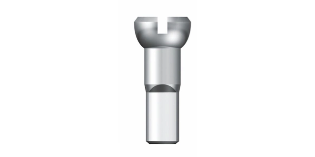 Nipl SAPIM Polyax mosazný, 2x12mm, stříbrný