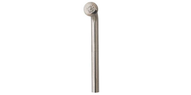Paprsek DT Champion 2,34 x 304mm, bend/zahnutý, stříbrný
